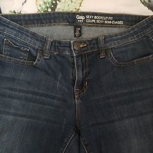 Gap Medium Wash Sexy Bootcut Fit